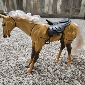 Vintage 90s Barbie Palomino Horse